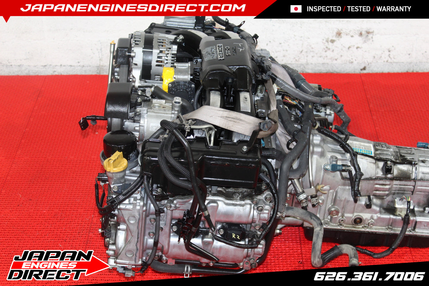 JDM 13 14 15 16 SUBARU BRZ 2.0L MOTOR FA20 ENGINE W/ AUTO TRANS ZC6 H4 LOW MILES