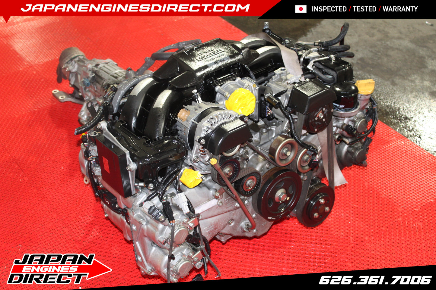 JDM 13 14 15 16 SUBARU BRZ 2.0L MOTOR FA20 ENGINE W/ AUTO TRANS ZC6 H4 LOW MILES
