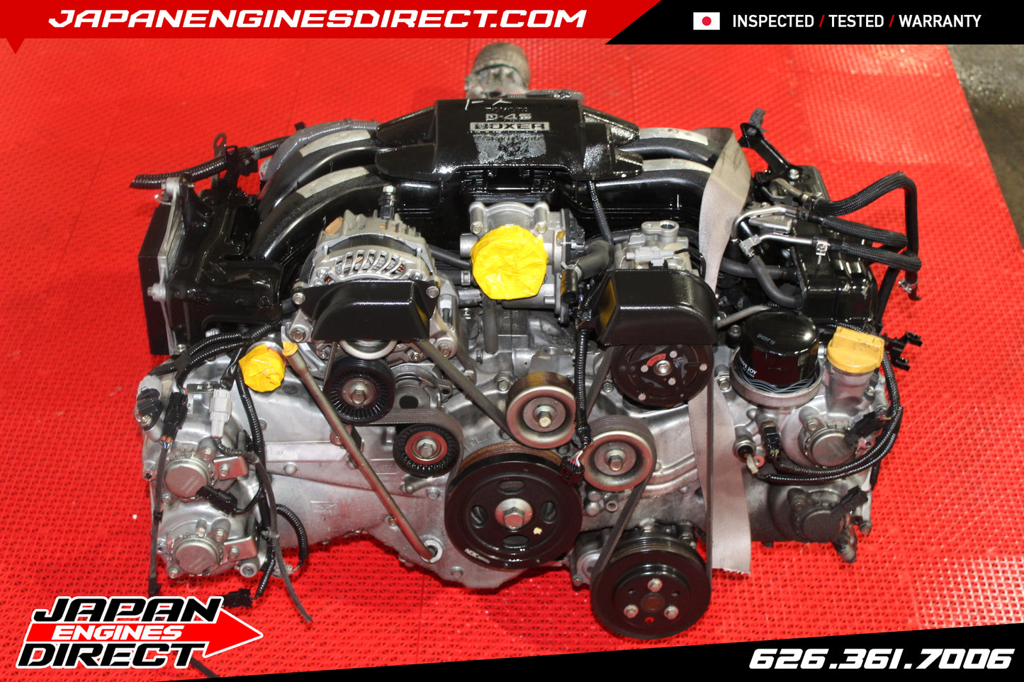 JDM 13 14 15 16 SUBARU BRZ 2.0L MOTOR FA20 ENGINE W/ AUTO TRANS ZC6 H4 LOW MILES