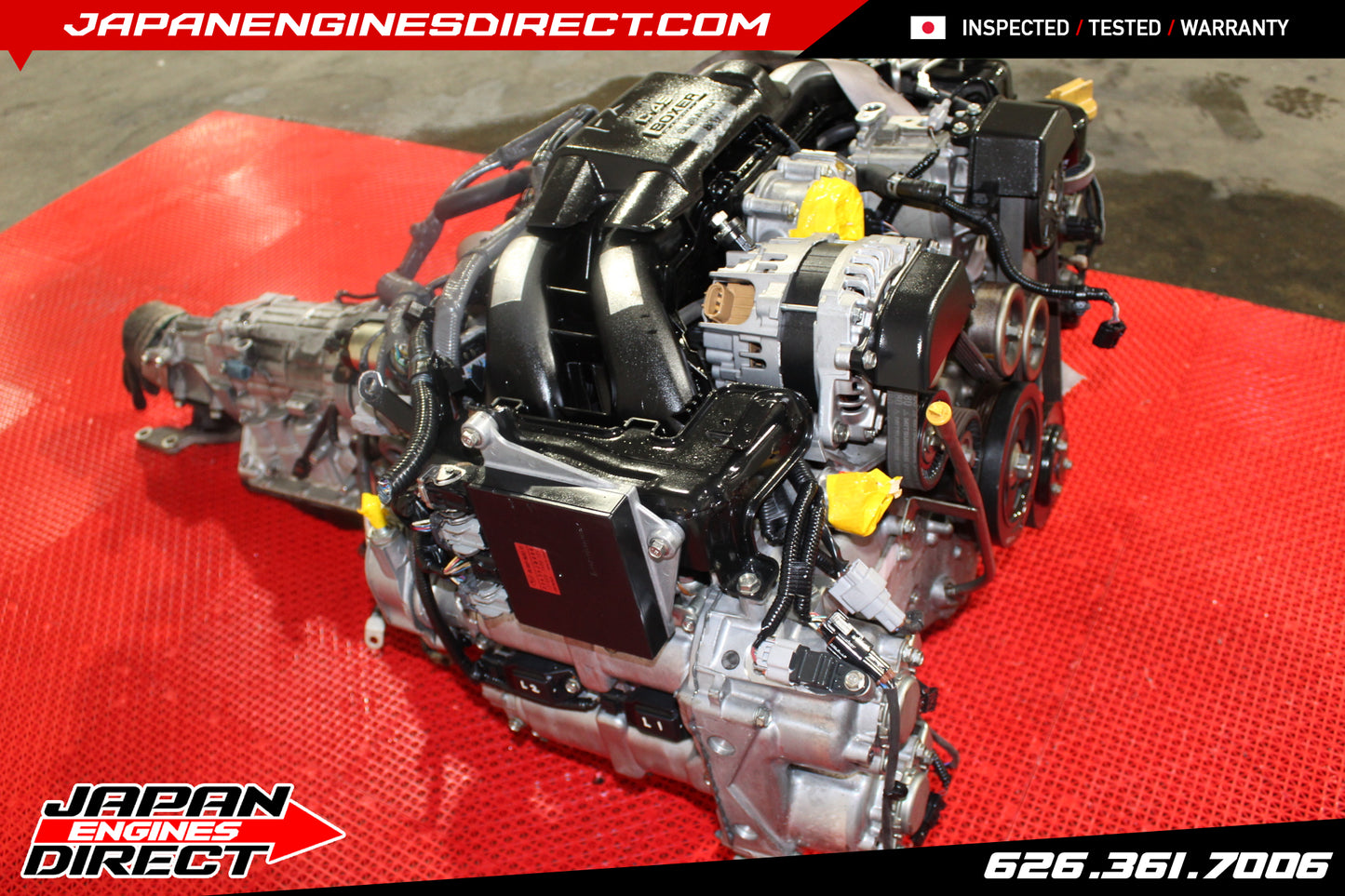 JDM 13 14 15 16 SUBARU BRZ 2.0L MOTOR FA20 ENGINE W/ AUTO TRANS ZC6 H4 LOW MILES