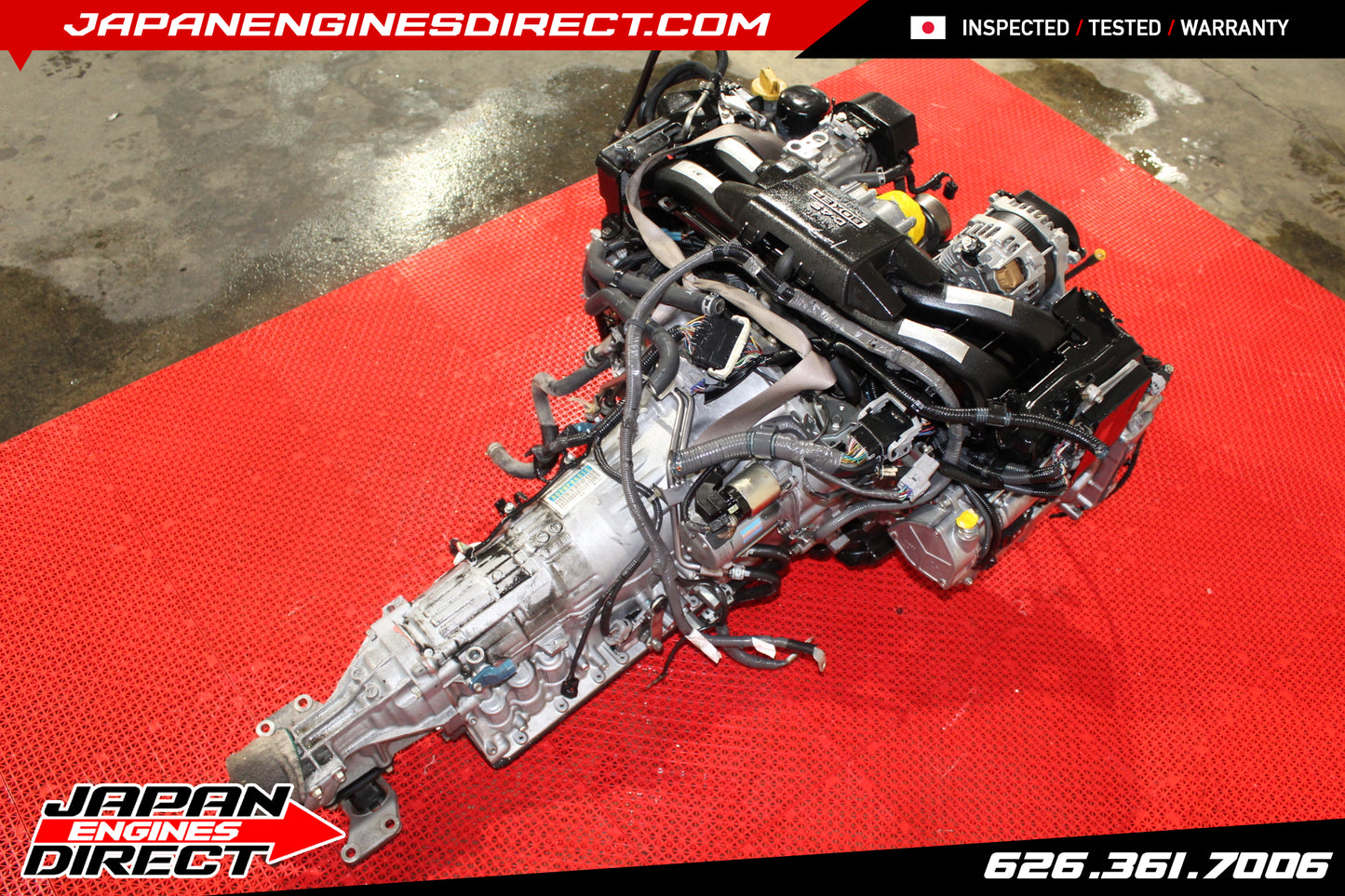 JDM 13 14 15 16 SUBARU BRZ 2.0L MOTOR FA20 ENGINE W/ AUTO TRANS ZC6 H4 LOW MILES