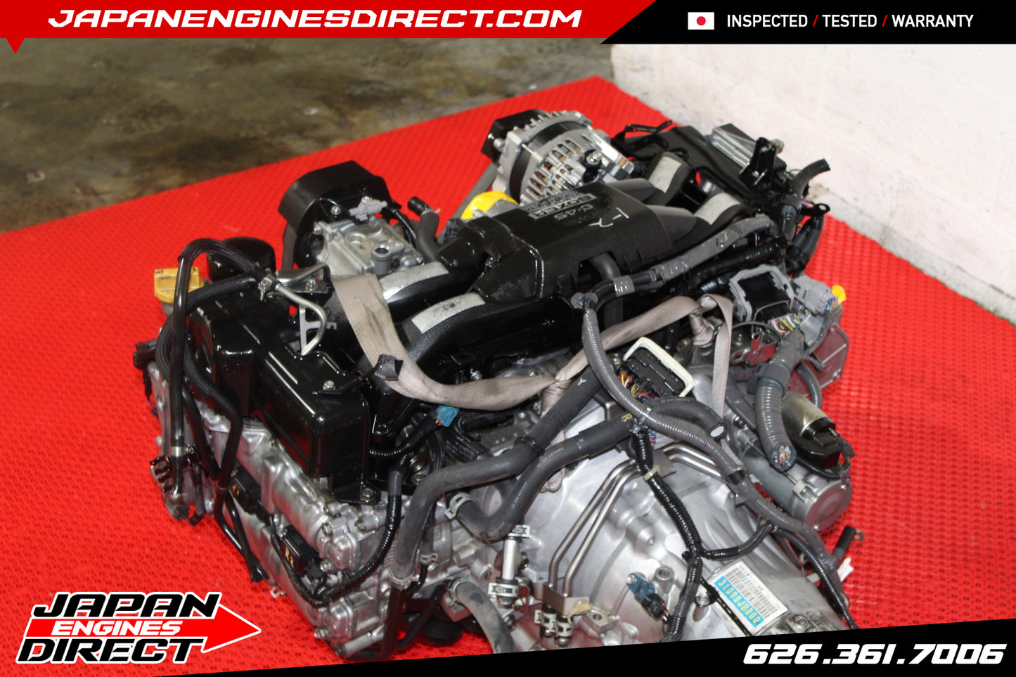 JDM 13 14 15 16 SUBARU BRZ 2.0L MOTOR FA20 ENGINE W/ AUTO TRANS ZC6 H4 LOW MILES