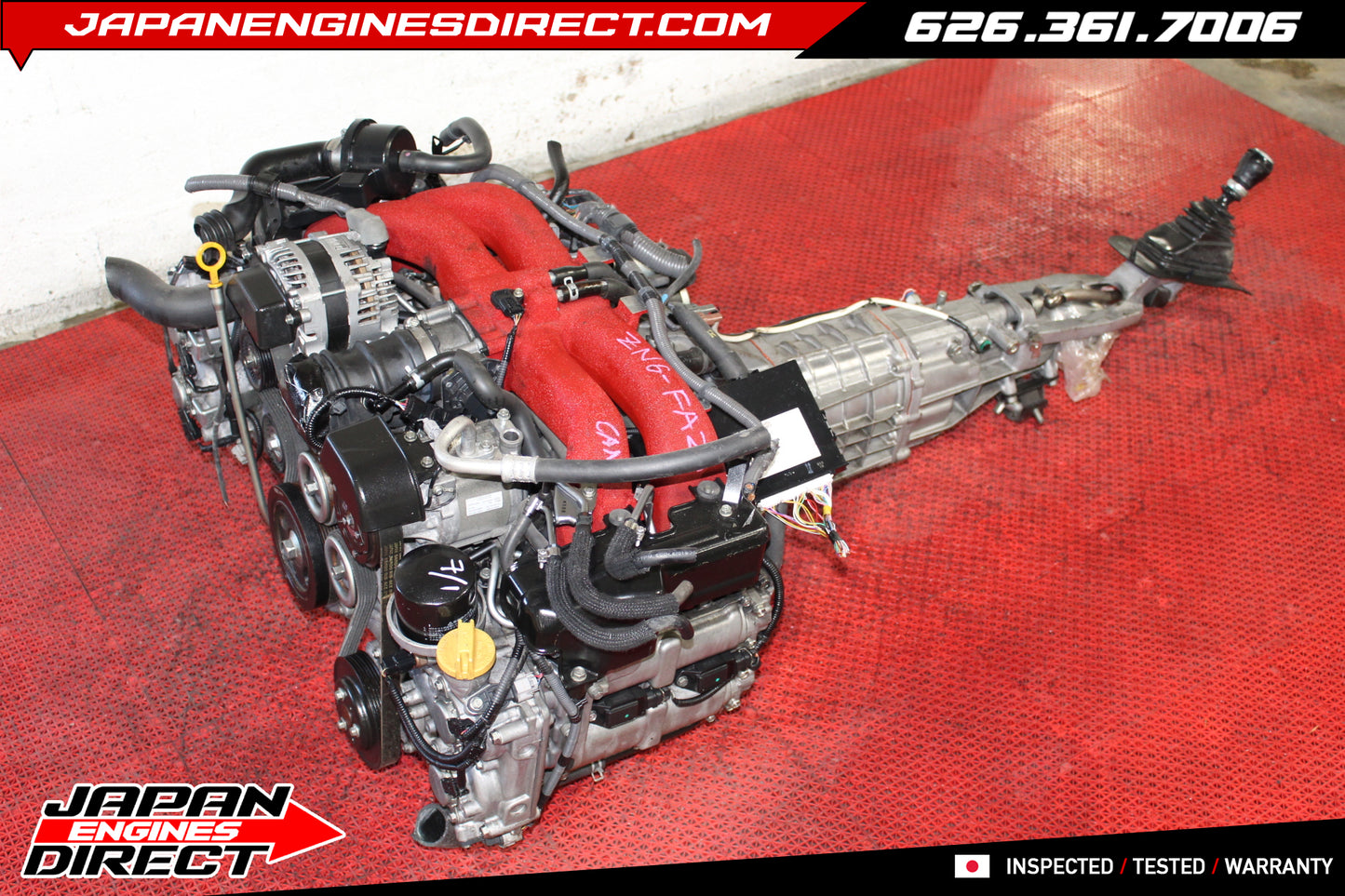 JDM Subaru BRZ FA20 2.0L Boxer Engine with 6-Speed Manual Transmission (2017–2020)