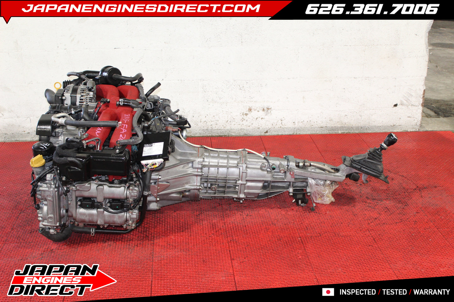 JDM Subaru BRZ FA20 2.0L Boxer Engine with 6-Speed Manual Transmission (2017–2020)