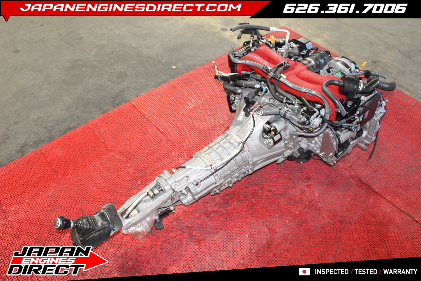 JDM Subaru BRZ FA20 2.0L Boxer Engine with 6-Speed Manual Transmission (2017–2020)