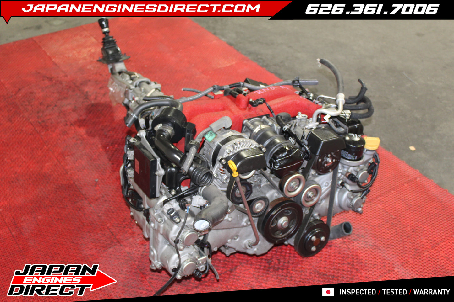 JDM Subaru BRZ FA20 2.0L Boxer Engine with 6-Speed Manual Transmission (2017–2020)