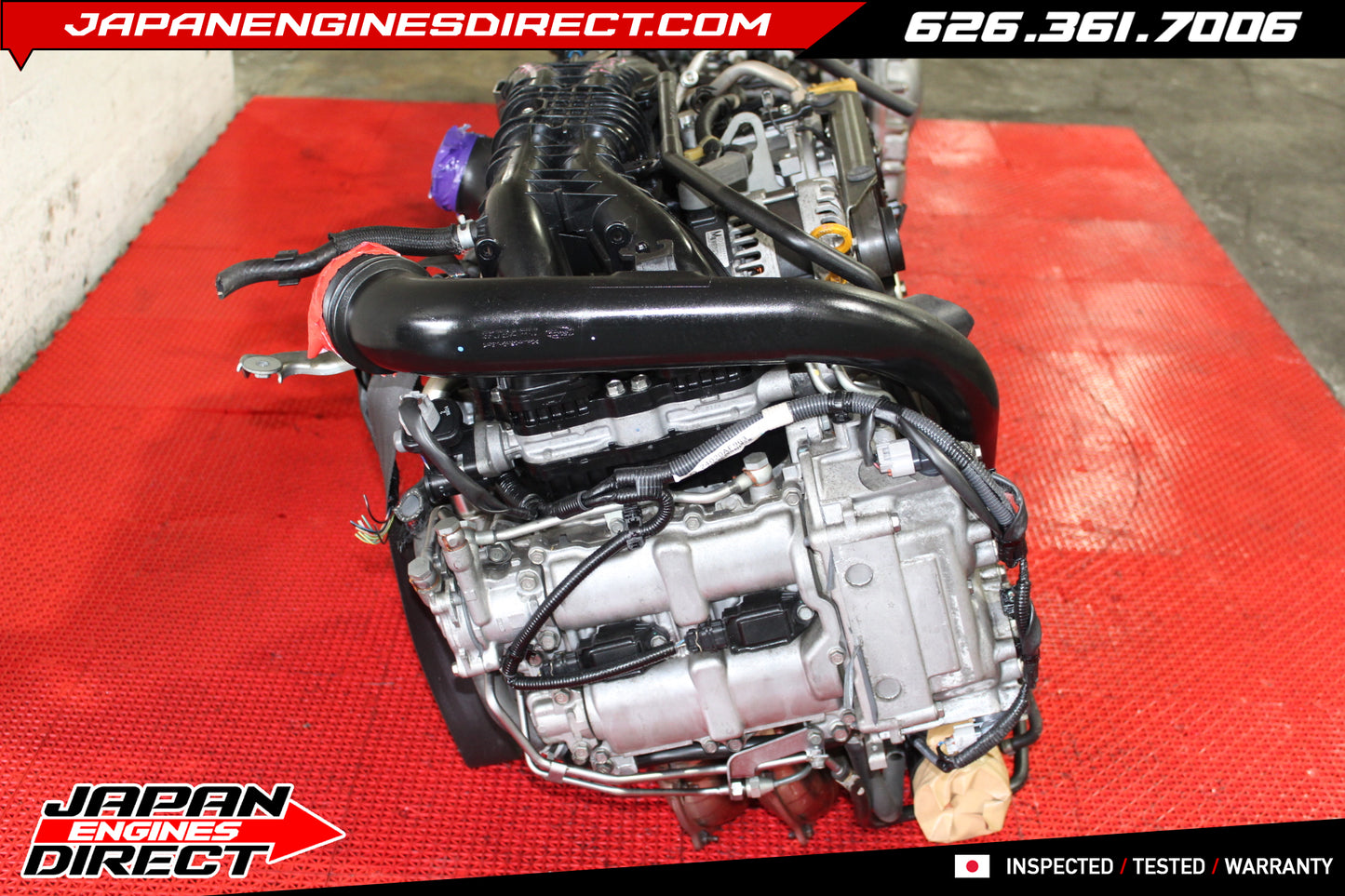 JDM Subaru WRX FA20DIT 2.0L Turbo Engine 2015-2021 DOHC FA20T Low Mileage Motor