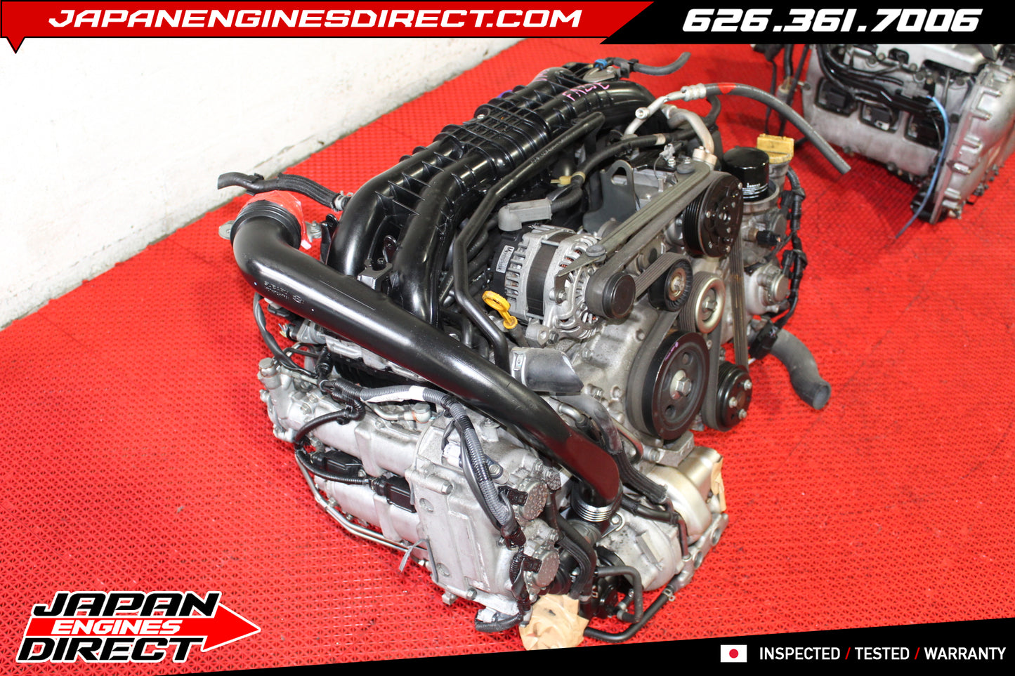 JDM Subaru WRX FA20DIT 2.0L Turbo Engine 2015-2021 DOHC FA20T Low Mileage Motor