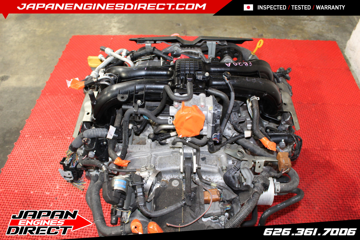 JDM SUBARU FB20B 2.0L ENGINE 12-16 IMPREZA | 12-17 CROSSTREK MOTOR FB20B JAPAN