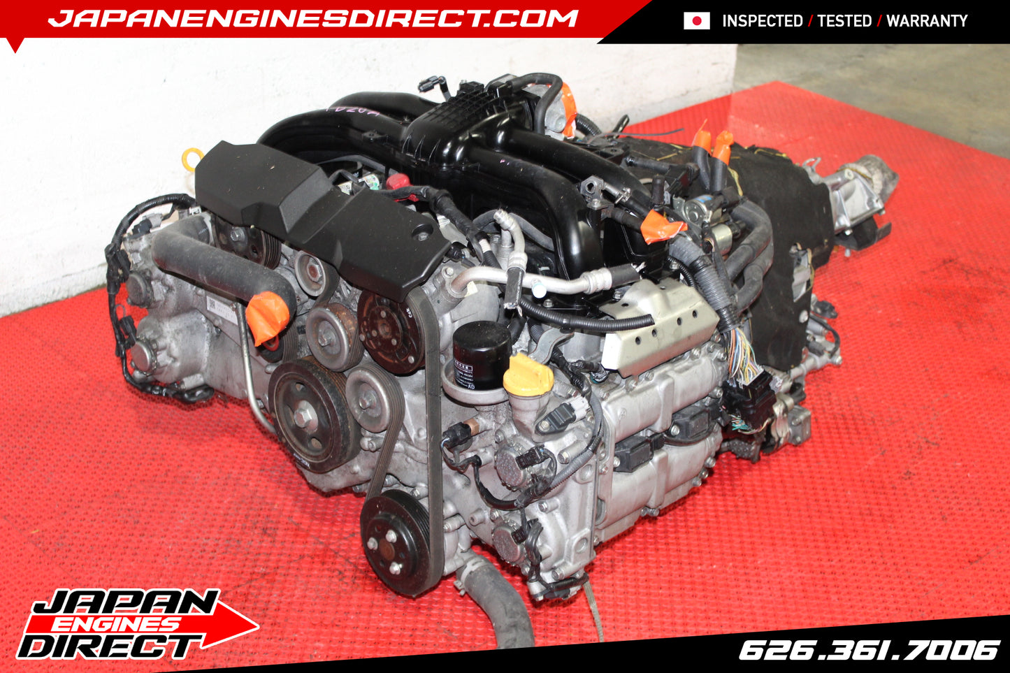 JDM SUBARU FB20B 2.0L ENGINE 12-16 IMPREZA | 12-17 CROSSTREK MOTOR FB20B JAPAN