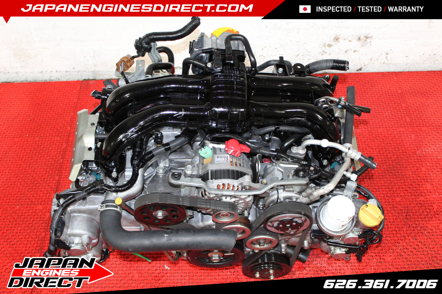 JDM SUBARU FB20 2.0L ENGINE 12-16 IMPREZA | 12-17 CROSSTREK XV MOTOR FB20B JAPAN