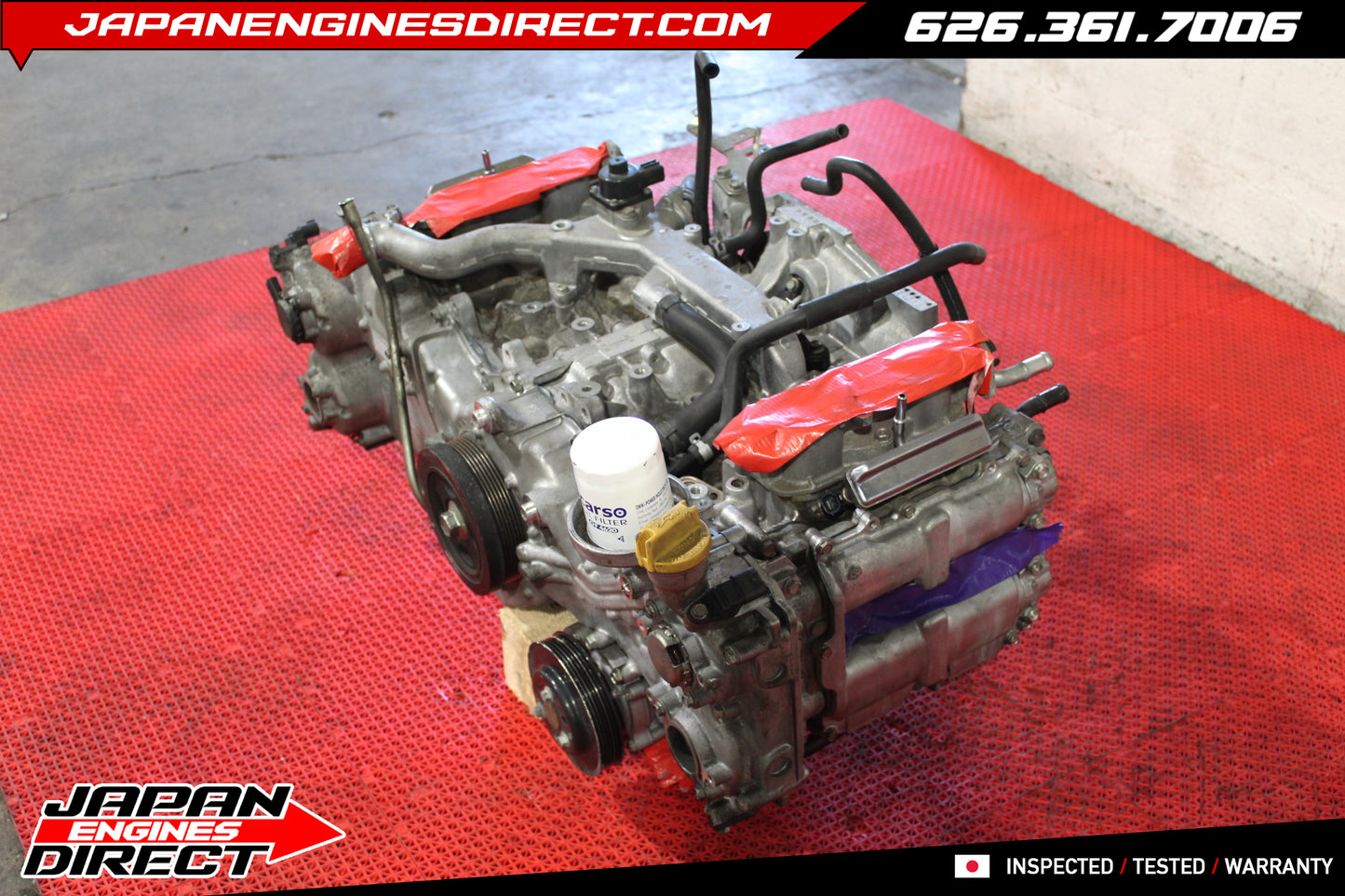 JDM Used Subaru Legacy & Outback 2.5L FB25 Engine (2013–2018) 4-Cylinder Motor