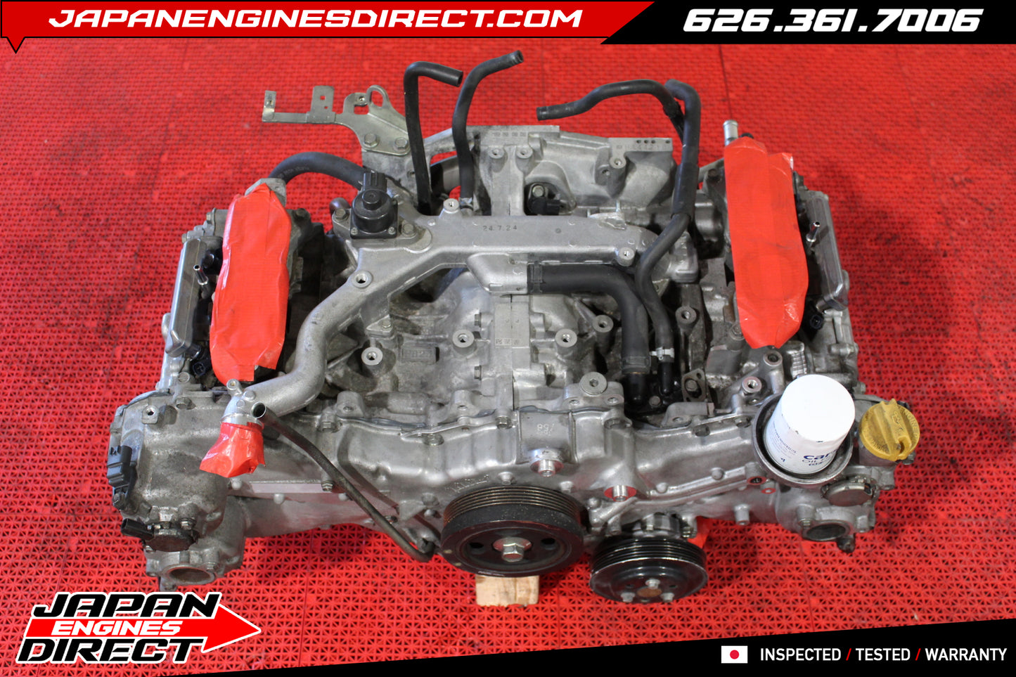 JDM Used Subaru Legacy & Outback 2.5L FB25 Engine (2013–2018) 4-Cylinder Motor