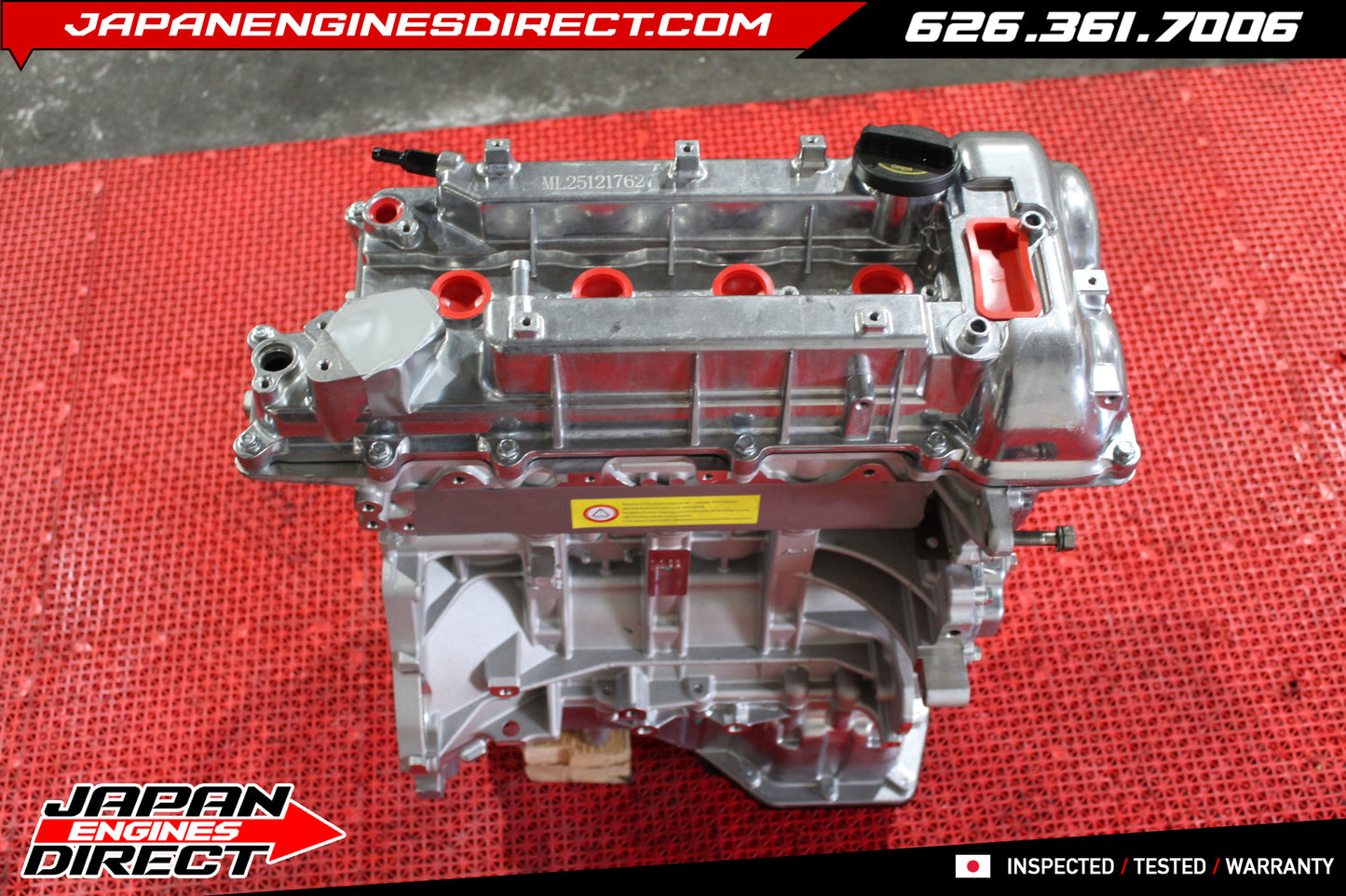 Brand New 2012–2019 Kia Soul, Rio, Accent & Veloster 1.6L G4FD GDi Engine Motor