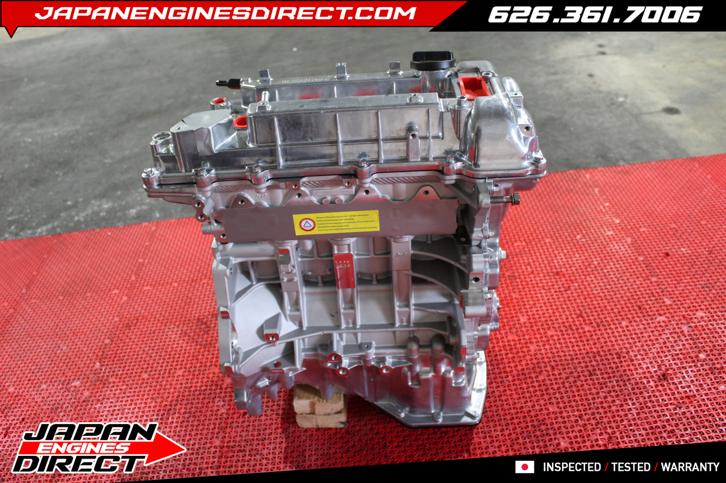 Brand New 2012–2019 Kia Soul, Rio, Accent & Veloster 1.6L G4FD GDi Engine Motor