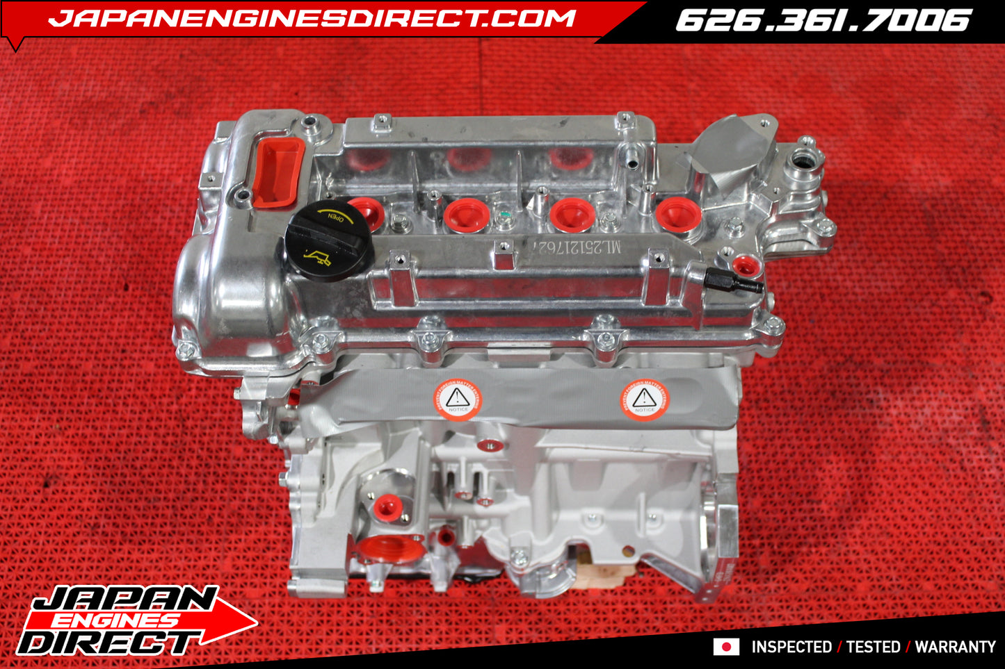 Brand New 2012–2019 Kia Soul, Rio, Accent & Veloster 1.6L G4FD GDi Engine Motor