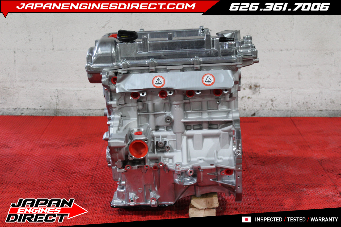 Brand New 2012–2019 Kia Soul, Rio, Accent & Veloster 1.6L G4FD GDi Engine Motor