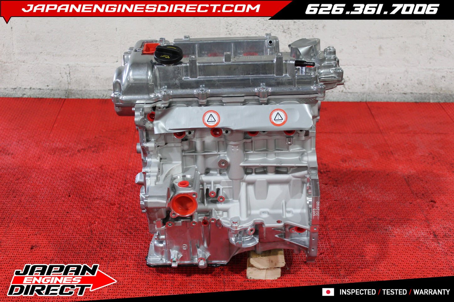 Brand New 2012–2019 Kia Soul, Rio, Accent & Veloster 1.6L G4FD GDi Engine Motor