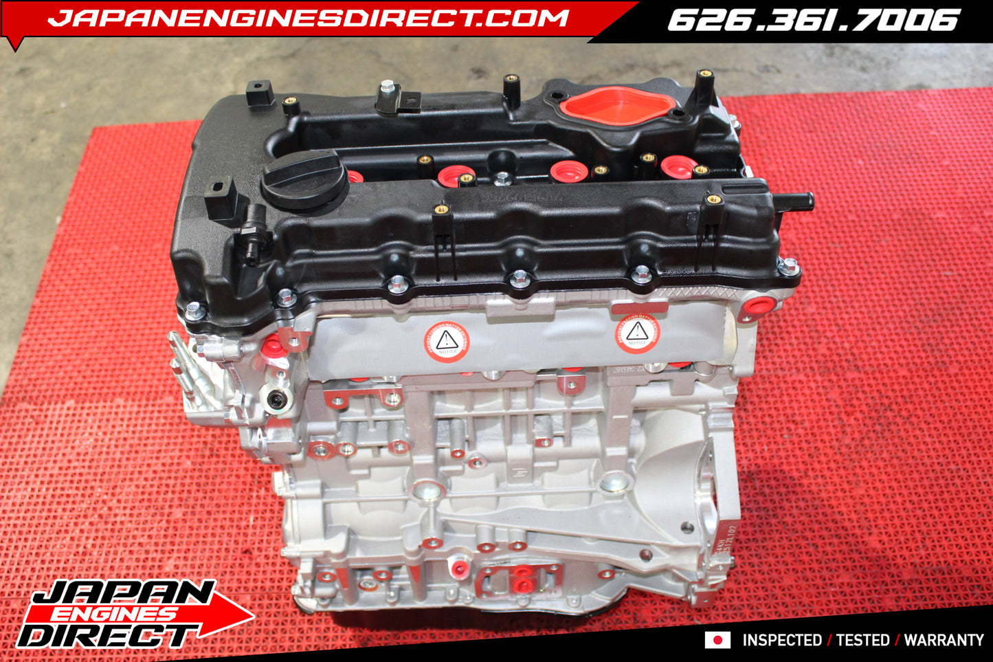 New G4KH 2.0L Turbo Engine Gen 1 Low Mount for Hyundai Sonata, Santa Fe, Kia Optima & Sportage 2.0T