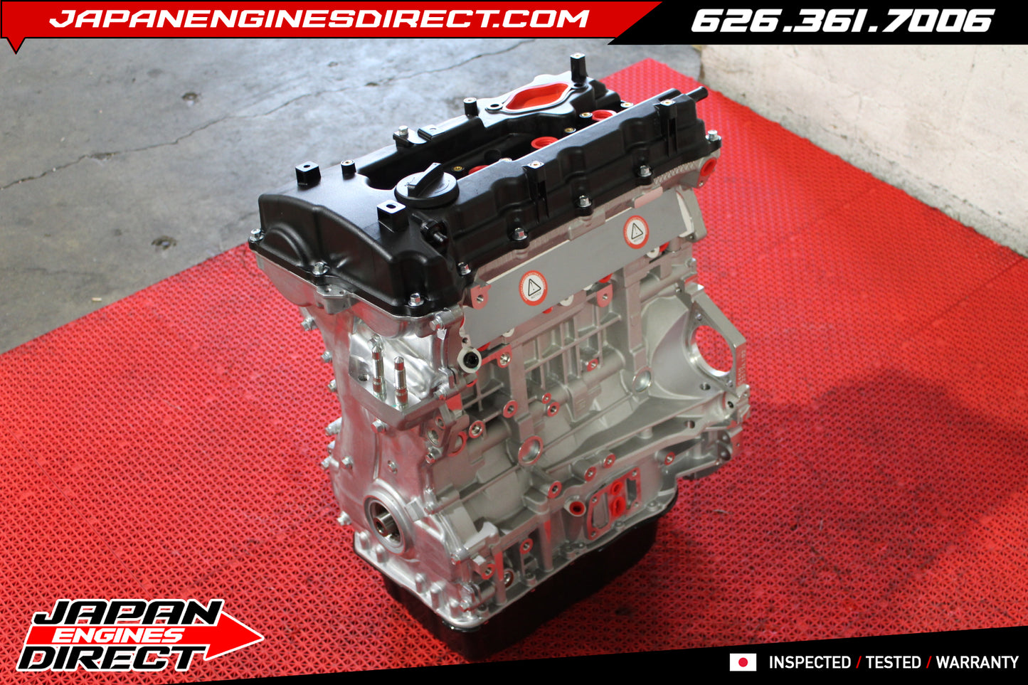 New G4KH 2.0L Turbo Engine Gen 1 Low Mount for Hyundai Sonata, Santa Fe, Kia Optima & Sportage 2.0T