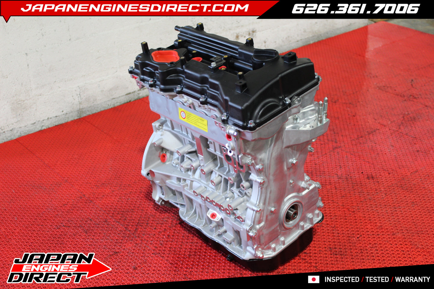 New G4KH 2.0L Turbo Engine Gen 1 Low Mount for Hyundai Sonata, Santa Fe, Kia Optima & Sportage 2.0T