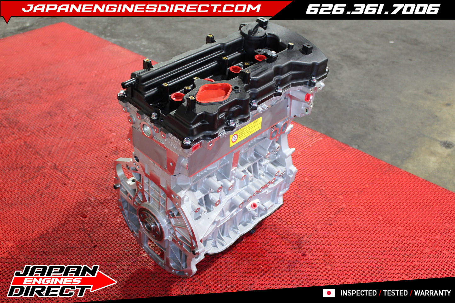 New G4KH 2.0L Turbo Engine Gen 1 Low Mount for Hyundai Sonata, Santa Fe, Kia Optima & Sportage 2.0T
