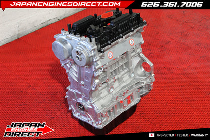 G4KJ 2.4L Gen 2 Long Block Engine Assembly for Hyundai Tucson & Kia K5 2016-2023 OEM Replacement