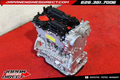 G4KJ 2.4L Gen 2 Long Block Engine Assembly for Hyundai Tucson & Kia K5 2016-2023 OEM Replacement