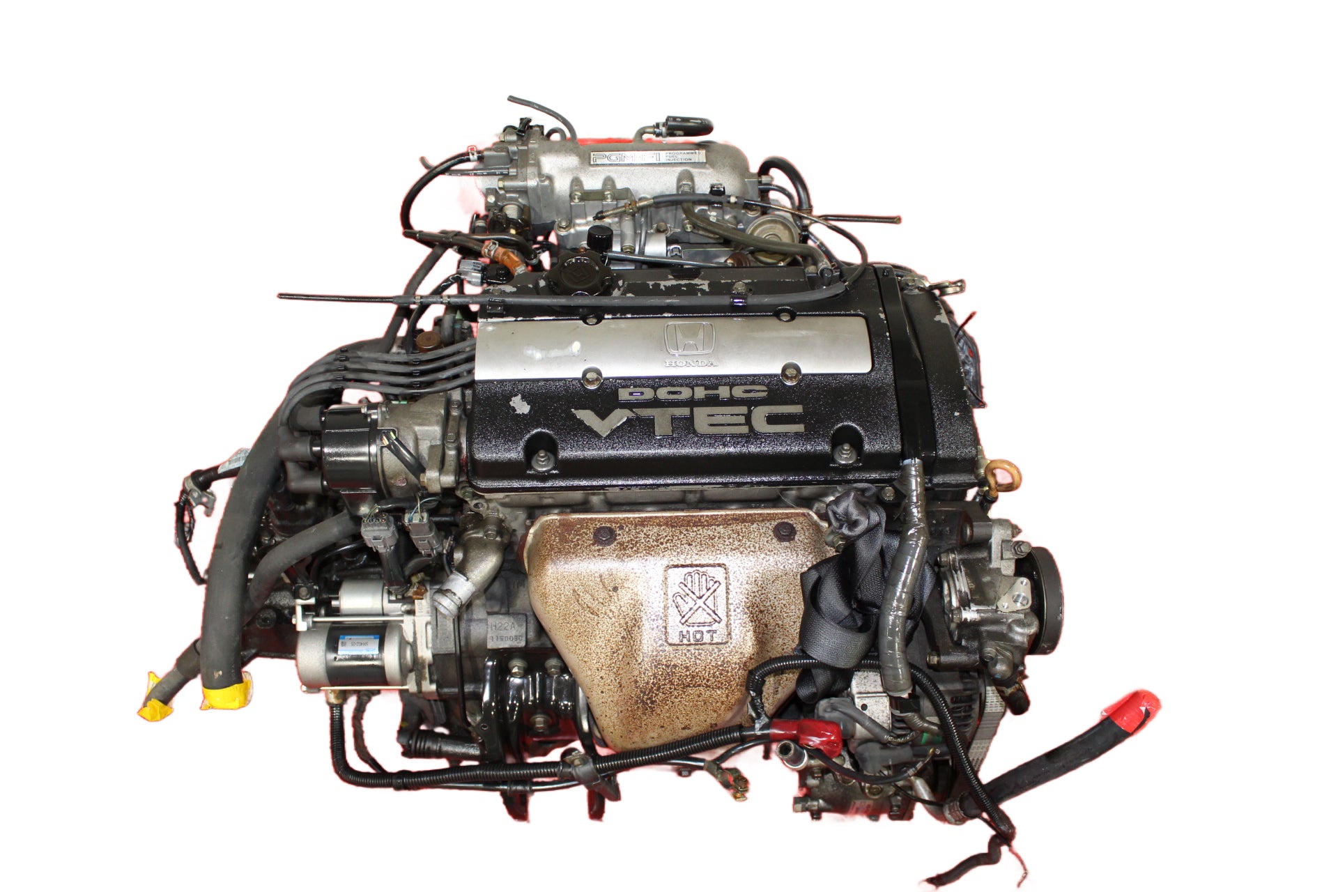 JDM H22A DOHC VTEC 2.2L MOTOR W/ 5SPD LSD TRANS PRELUDE BB1 92-96 OBD1 ...