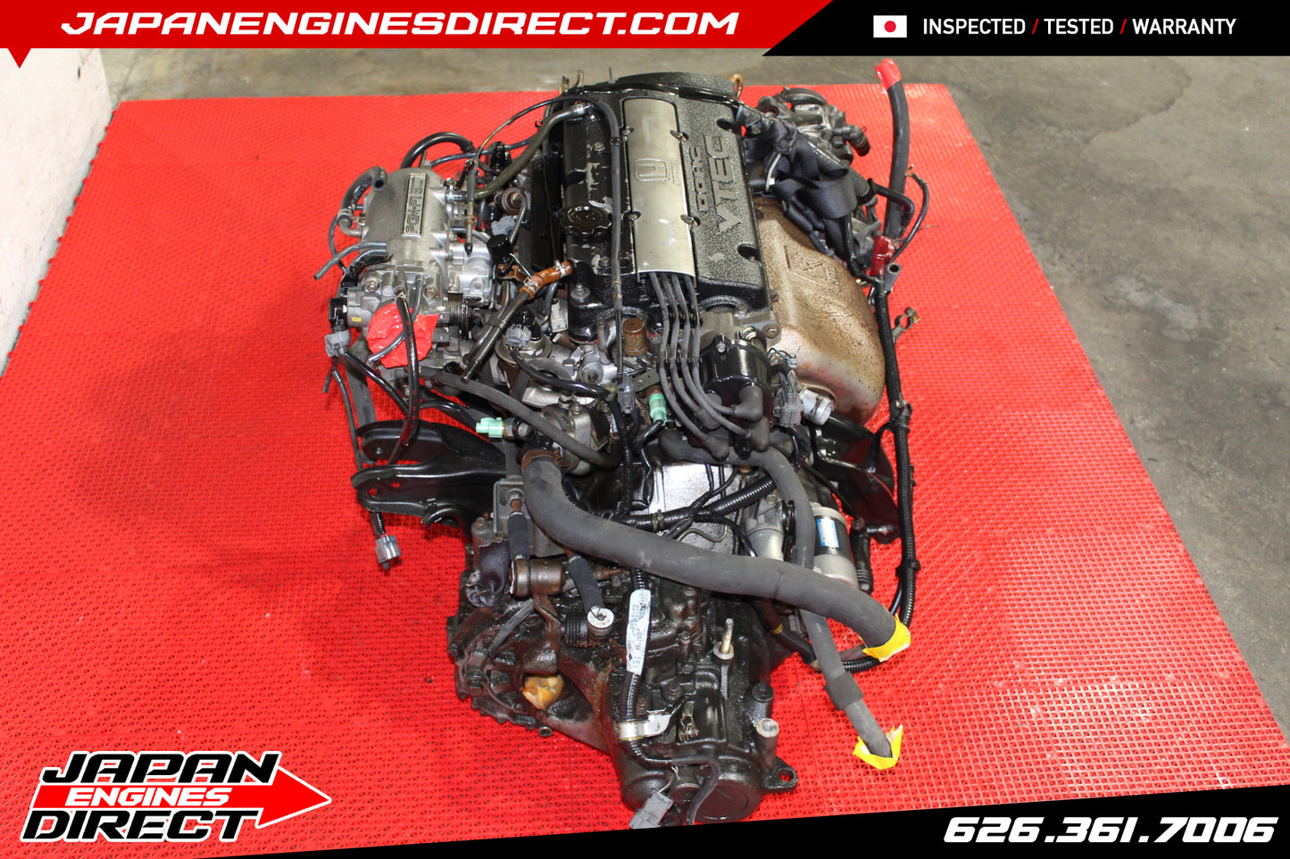 JDM H22A DOHC VTEC 2.2L MOTOR W/ 5SPD LSD TRANS PRELUDE BB1 92-96 OBD1 ENGINE