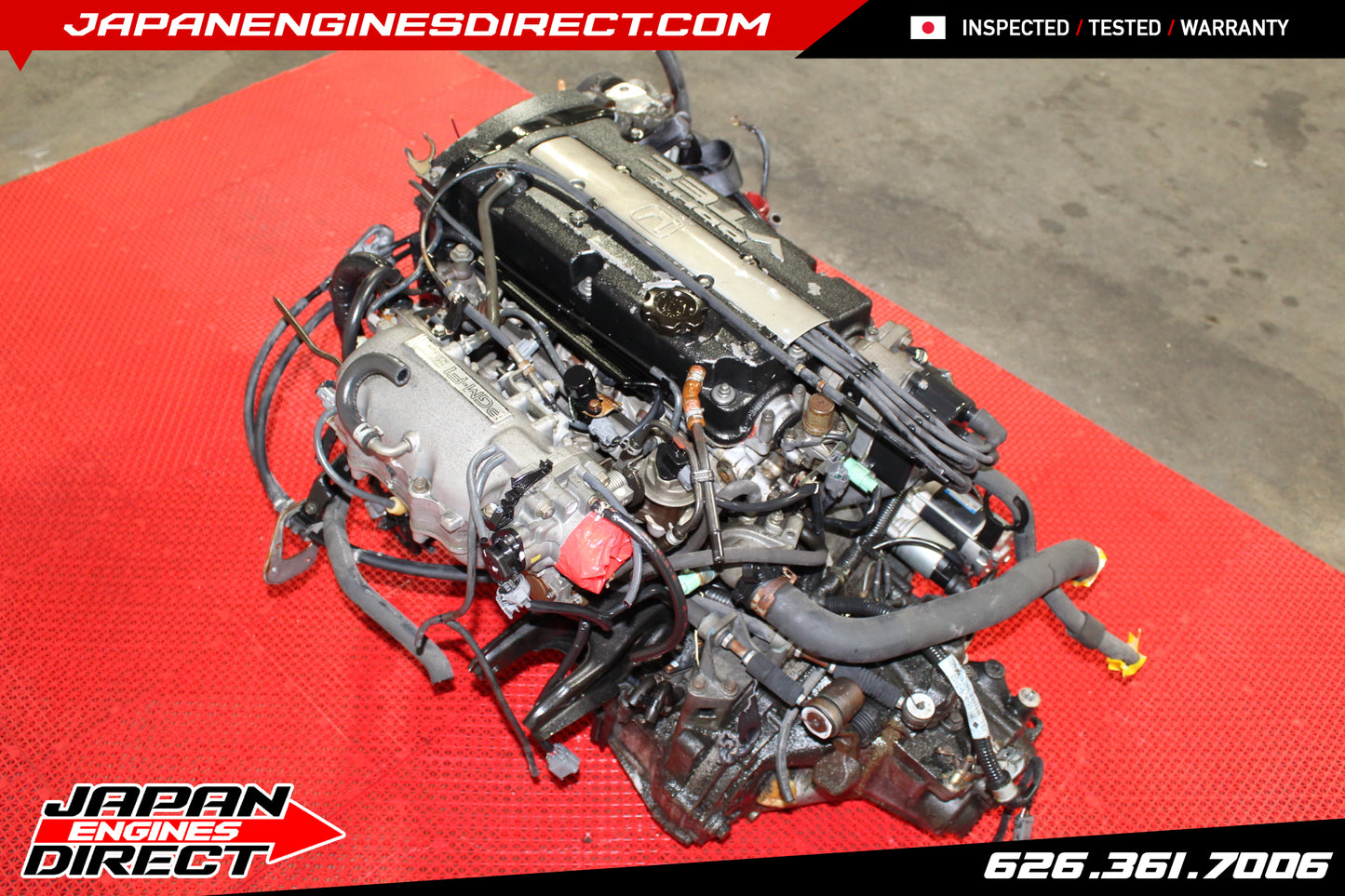 JDM H22A DOHC VTEC 2.2L MOTOR W/ 5SPD LSD TRANS PRELUDE BB1 92-96 OBD1 ENGINE