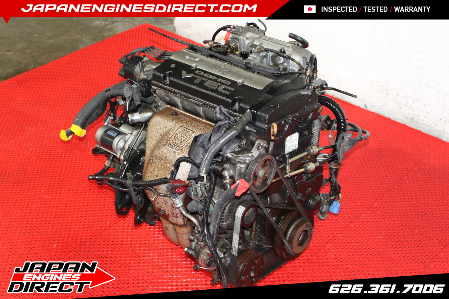 JDM H22A DOHC VTEC 2.2L MOTOR W/ 5SPD LSD TRANS PRELUDE BB1 92-96 OBD1 ENGINE