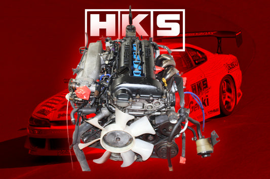 JDM NISSAN SR20DET S14 NOTCHTOP W/ HKS TURBO 5 SPEED SILVIA 240SX SR20 RWD VTC