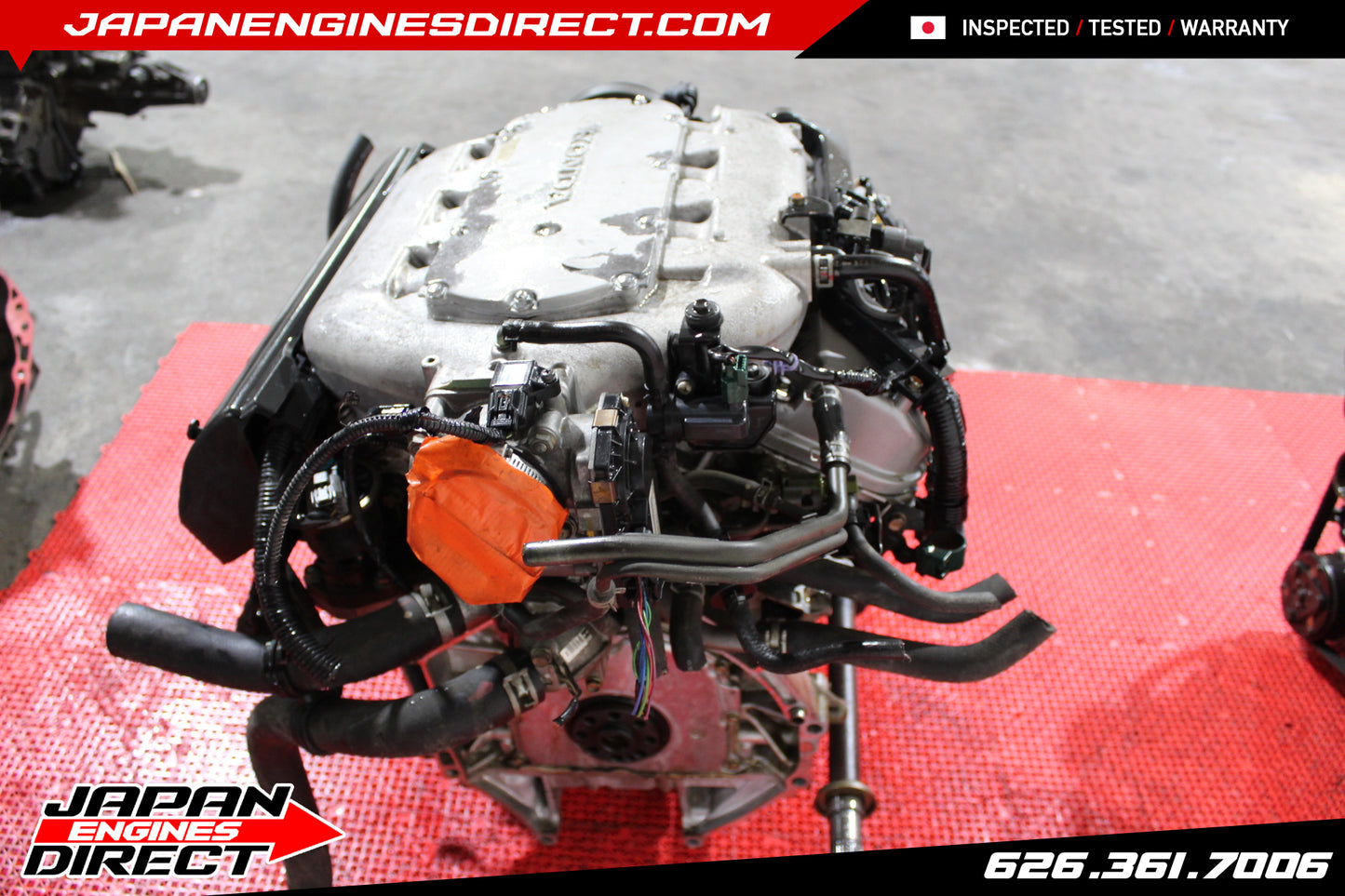 USED HONDA ACCORD ENGINE J30 3.0L MOTOR J30A VCM LATE MODEL J30A4 2003-2007