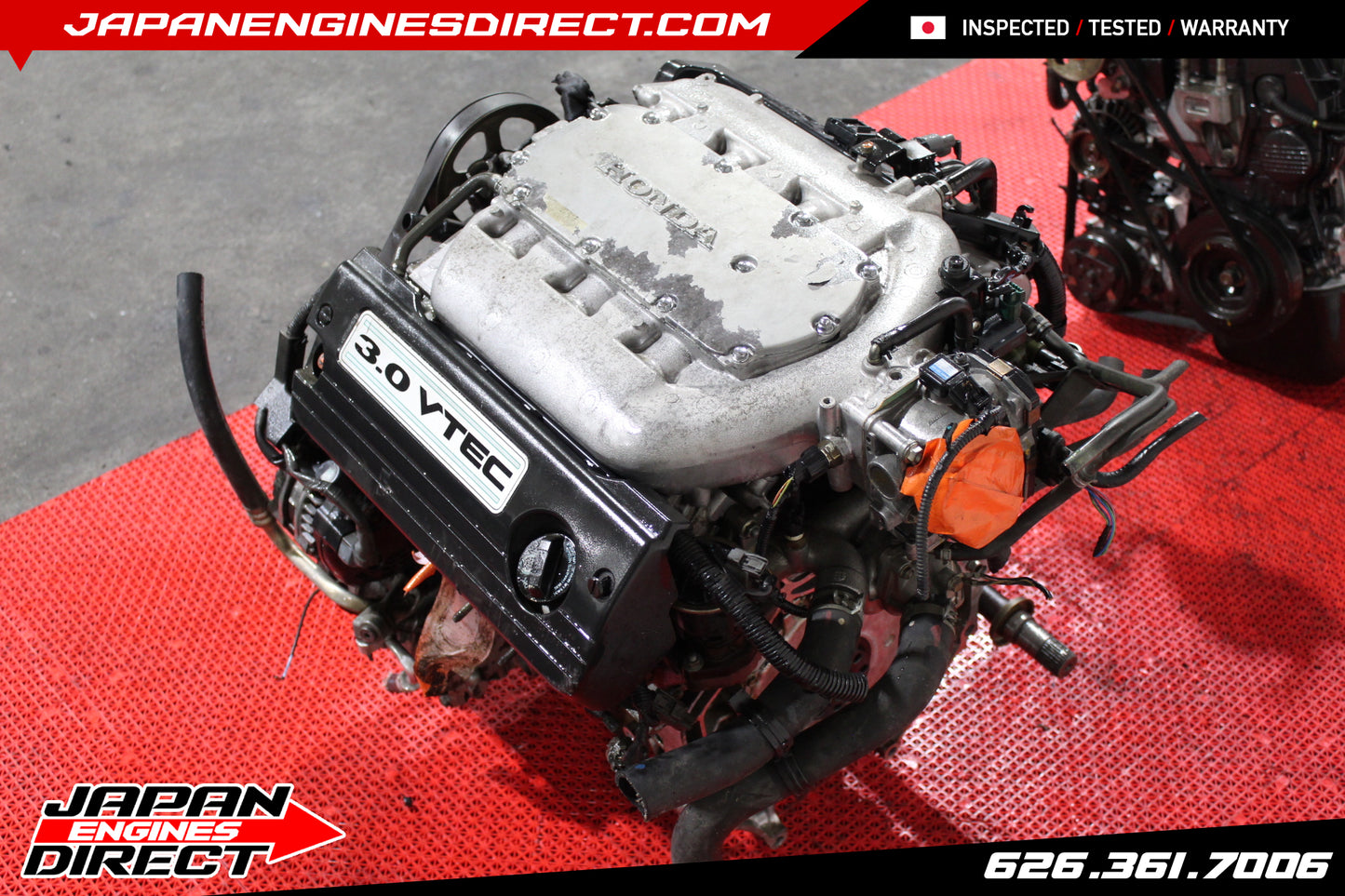 USED HONDA ACCORD ENGINE J30 3.0L MOTOR J30A VCM LATE MODEL J30A4 2003-2007