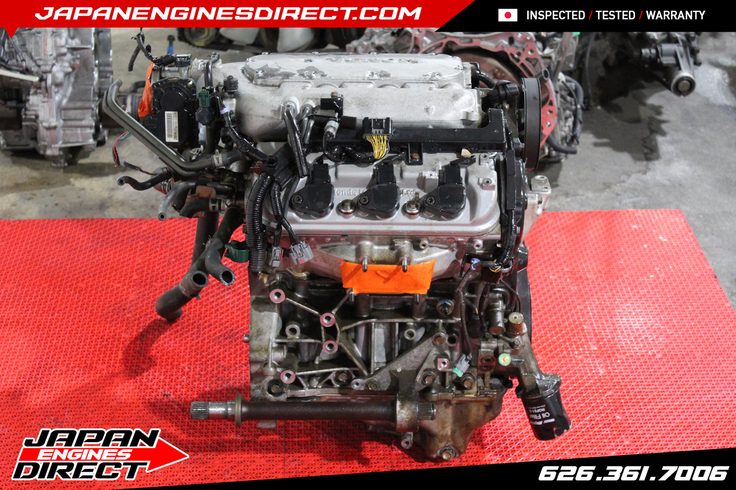 USED HONDA ACCORD ENGINE J30 3.0L MOTOR J30A VCM LATE MODEL J30A4 2003-2007