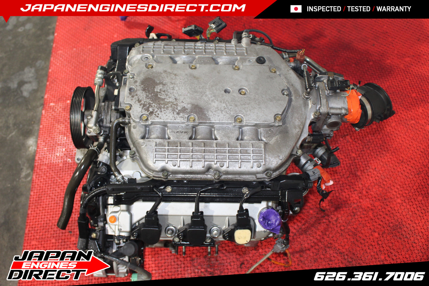 USED 2007-2010 HONDA ODYSSEY ENGINE 3.5L V6 MOTOR J35A NON VCM LOW MILES JDM