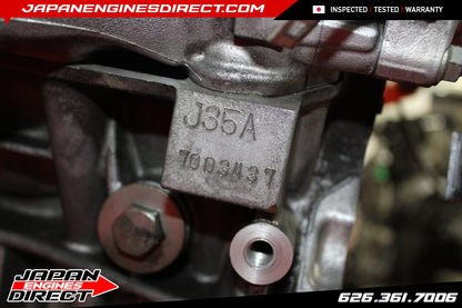 USED 2007-2010 HONDA ODYSSEY ENGINE 3.5L V6 MOTOR J35A NON VCM LOW MILES JDM