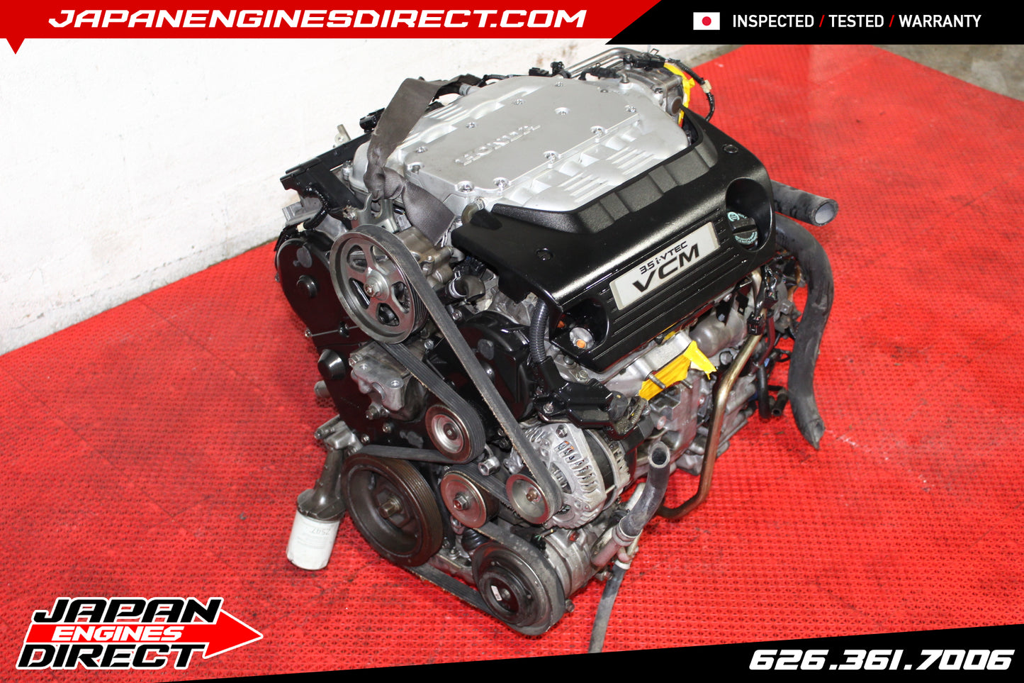 USED JDM 2008-2012 HONDA ACCORD ENGINE J35 3.5L MOTOR J35Z2 VCM LATE MODEL
