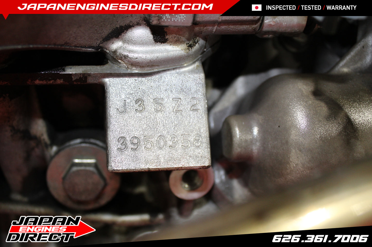 USED JDM 2008-2012 HONDA ACCORD ENGINE J35 3.5L MOTOR J35Z2 VCM LATE MODEL