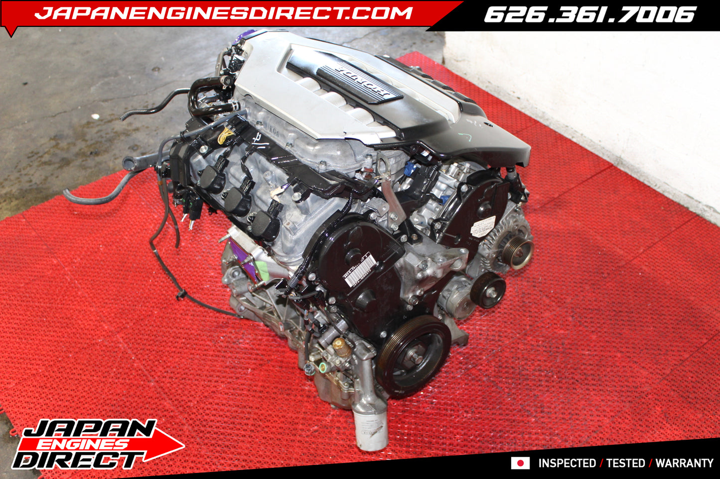 2009–2012 Acura RL SH-AWD Engine 3.7L V6 J37A Motor – Low Miles JDM Japan Import
