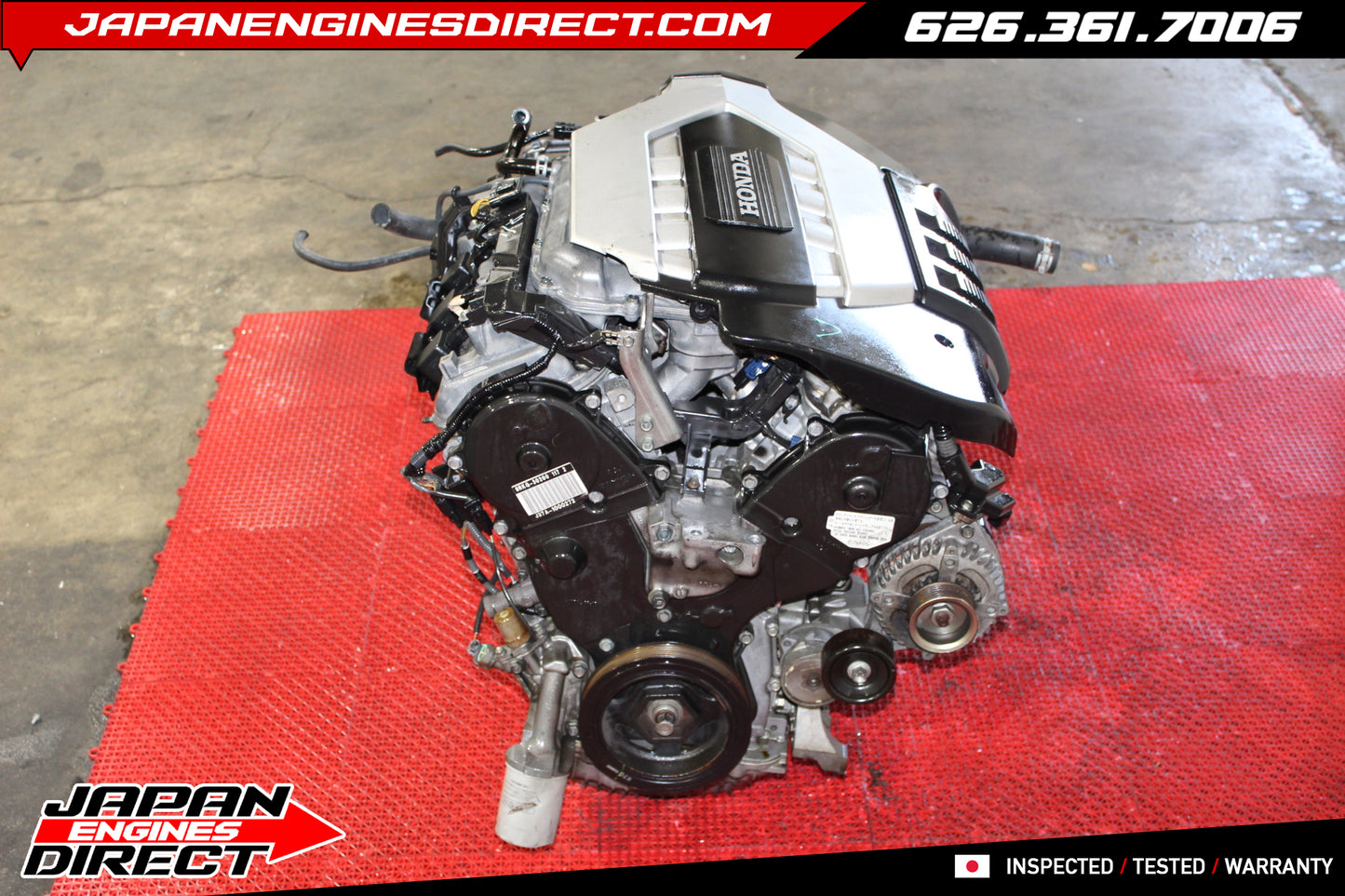 2009–2012 Acura RL SH-AWD Engine 3.7L V6 J37A Motor – Low Miles JDM Japan Import