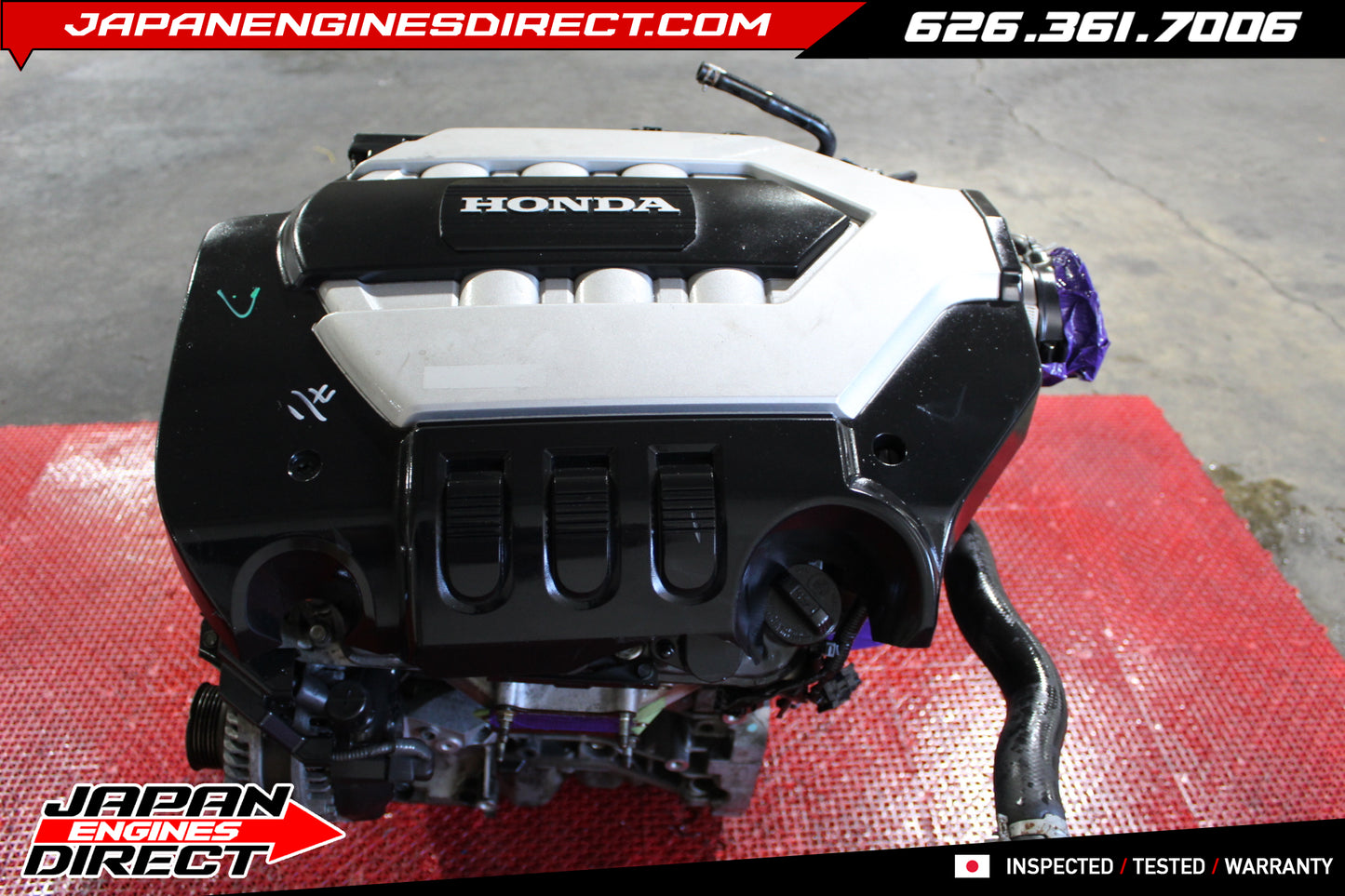 2009–2012 Acura RL SH-AWD Engine 3.7L V6 J37A Motor – Low Miles JDM Japan Import