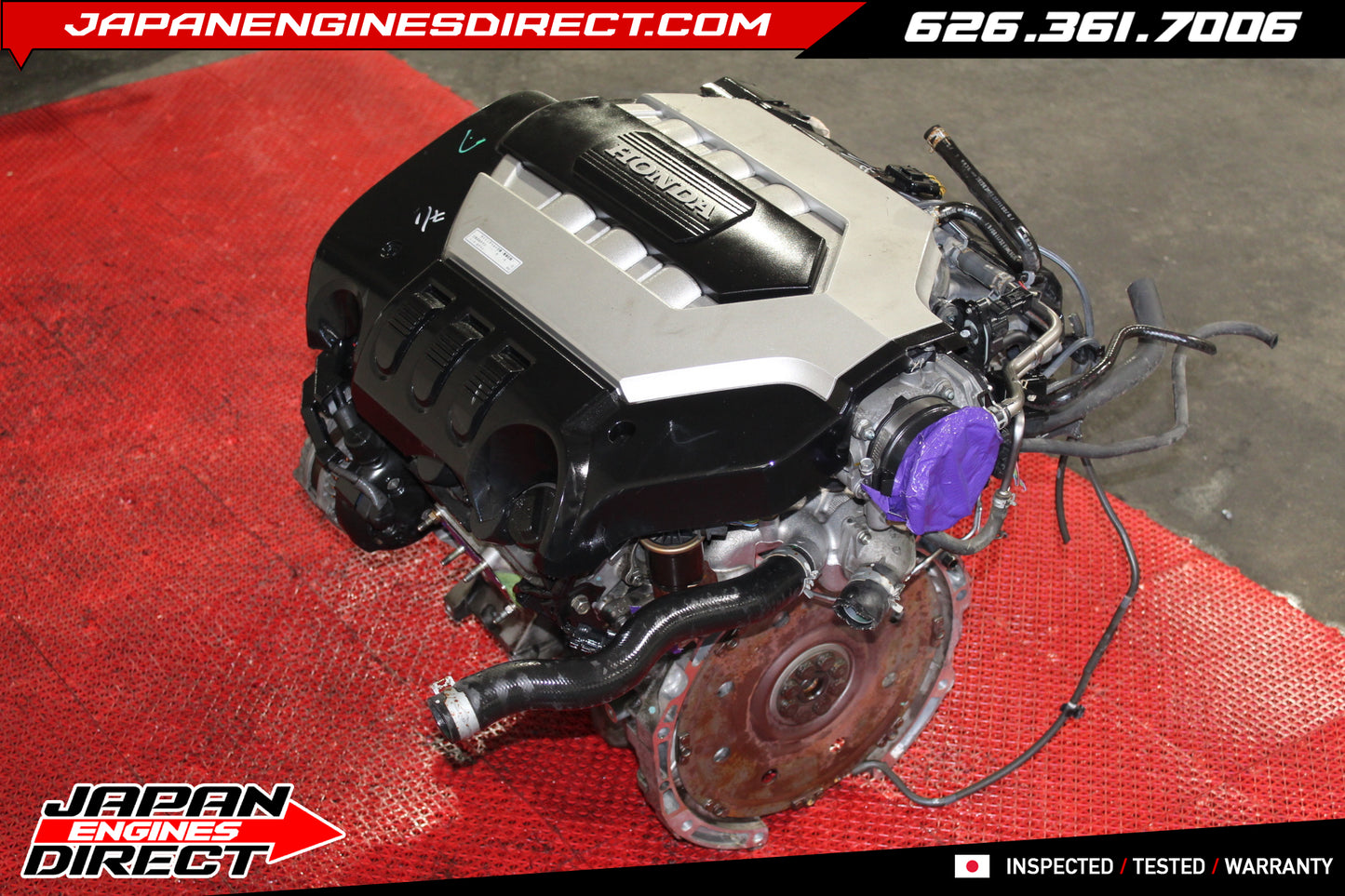 2009–2012 Acura RL SH-AWD Engine 3.7L V6 J37A Motor – Low Miles JDM Japan Import