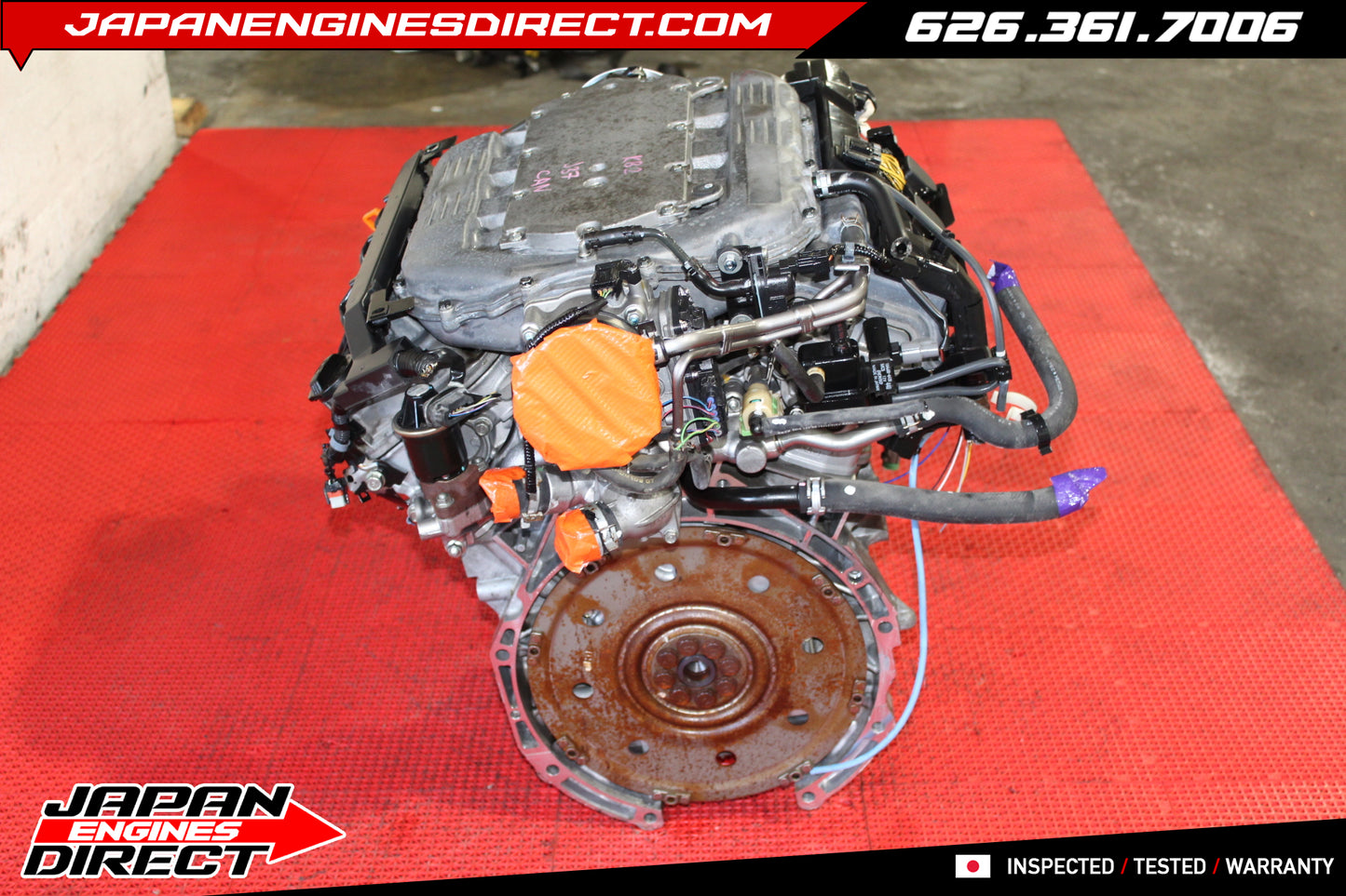 JDM 2009-2012 Acura RL 3.7L SOHC VTEC J37A Long Block Engine – J37A2 Motor Replacement