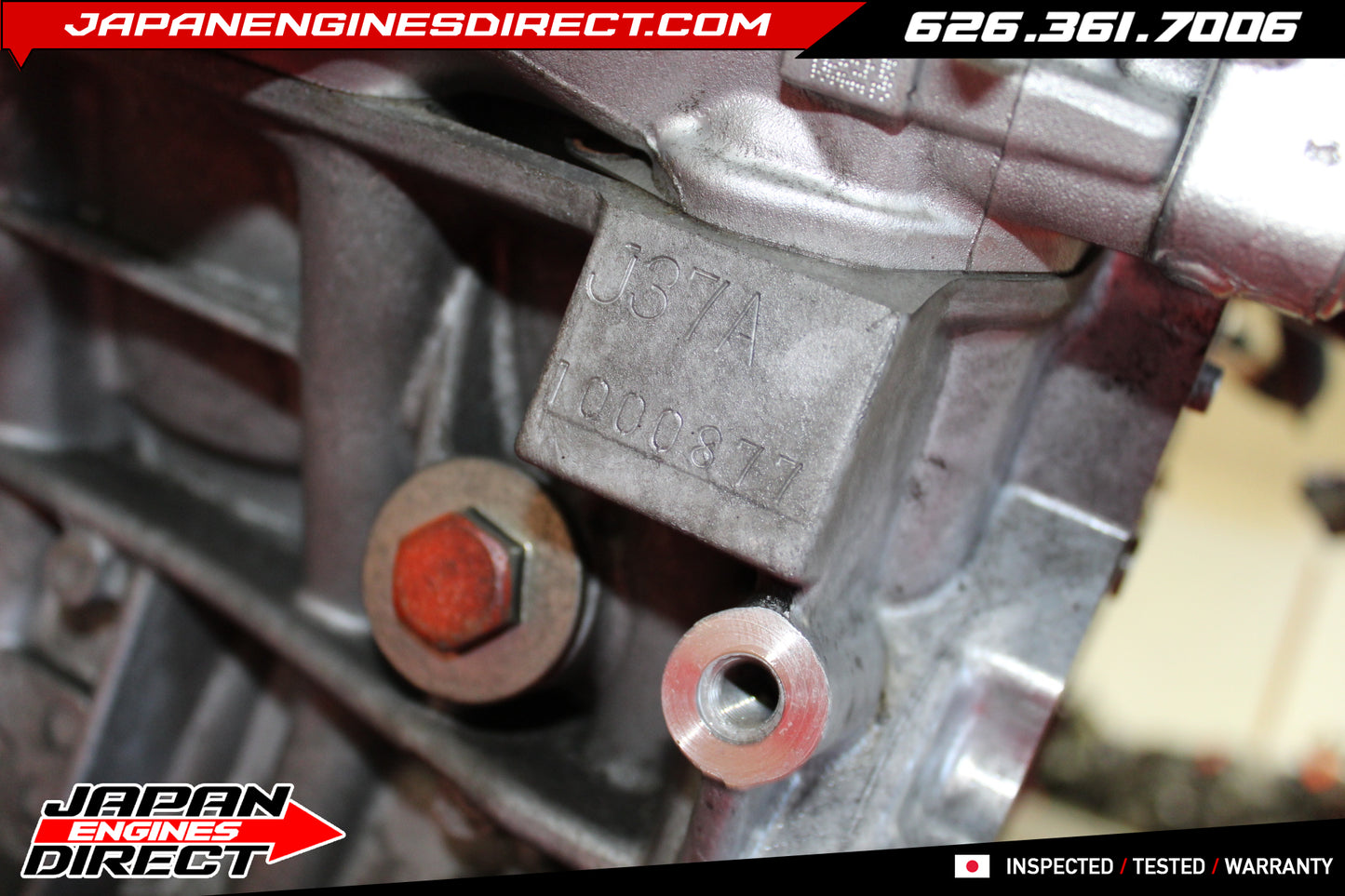 JDM 2009-2012 Acura RL 3.7L SOHC VTEC J37A Long Block Engine – J37A2 Motor Replacement