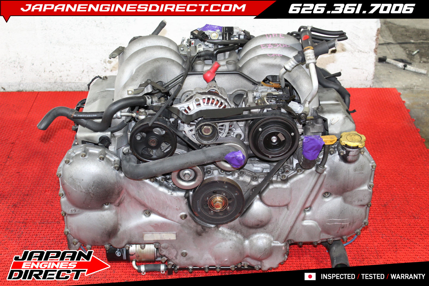 JDM Subaru EZ30 3.0L Engine Motor 2000-2002 Legacy Outback Tribeca OEM Low Miles