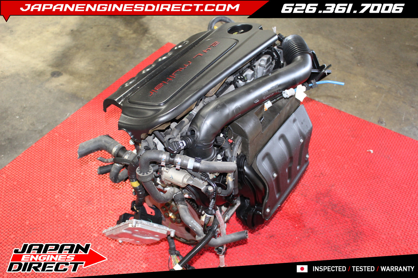 Used Low Mileage 2.4L ED6 Tigershark MultiAir Engine for Jeep Renegade 2014–2018
