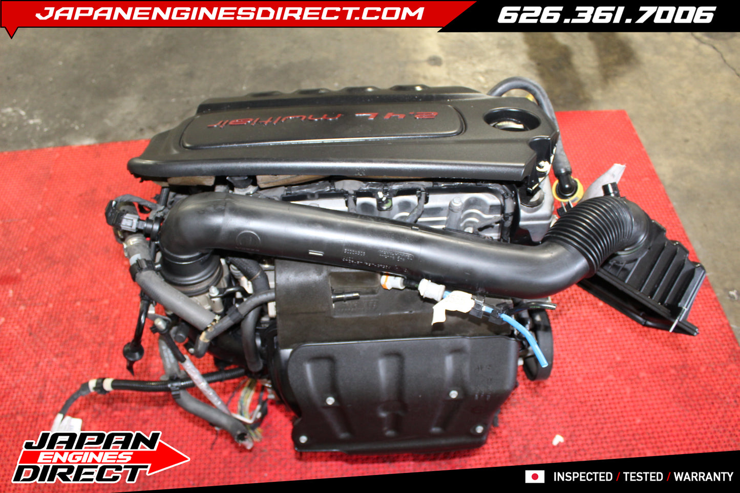 Used Low Mileage 2.4L ED6 Tigershark MultiAir Engine for Jeep Renegade 2014–2018