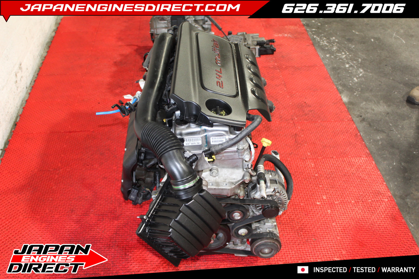 Used Low Mileage 2.4L ED6 Tigershark MultiAir Engine for Jeep Renegade 2014–2018